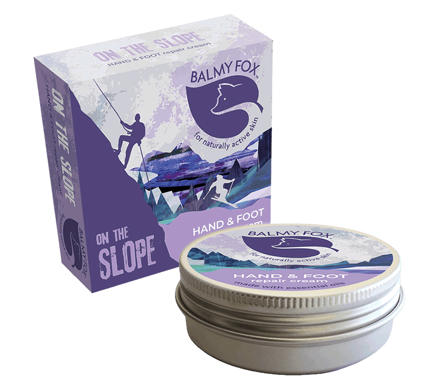 Hand & Foot cream, Presents For skiers, Skincare For skiers, Ethical Skin Care, Natural Suncream