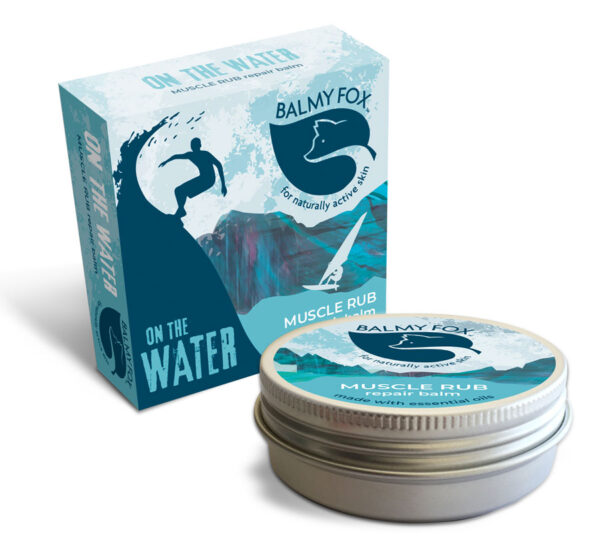 Muscle Rub, Surfer Skin Care, Presents for Kayakers, Gifts for Swimmers, Chafing Balm, Sport Skincare