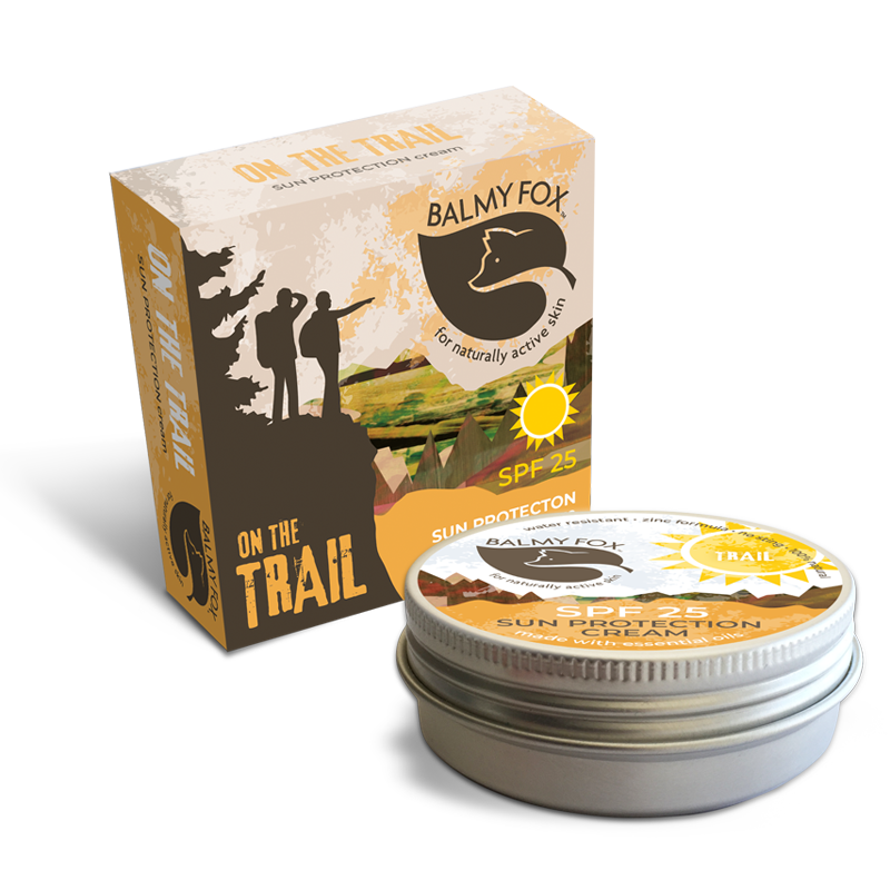Balmy Fox Trail Sun Protection Cream SPF 25 tin