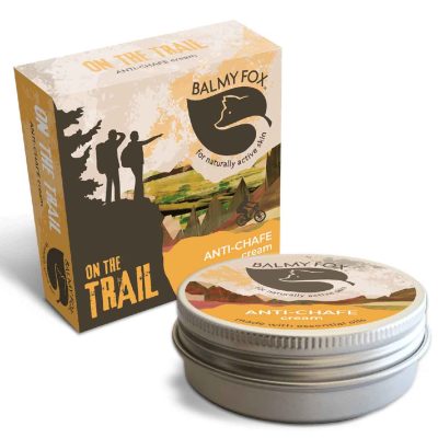 Anti-Chafe chamois cream for runners, walkers, mountain bikers and riders
